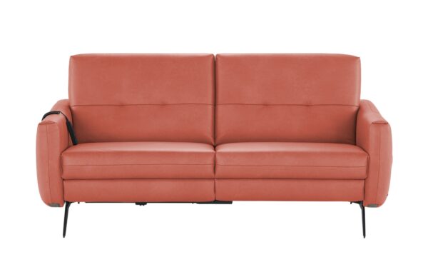 himolla Ledersofa  6271 ¦ orange ¦ Maße (cm): B: 181 H: 87 T: 97 Polstermöbel > Sofas > 2-Sitzer - Höffner