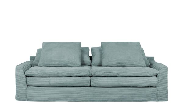 SOHO Sofa 3-sitzig  Sarvika ¦ blau ¦ Maße (cm): B: 233 H: 95 T: 114 Polstermöbel > Sofas > 3-Sitzer - Höffner