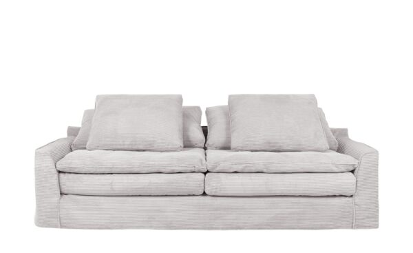 SOHO Sofa 3-sitzig  Sarvika ¦ weiß ¦ Maße (cm): B: 233 H: 95 T: 114 Polstermöbel > Sofas > 3-Sitzer - Höffner