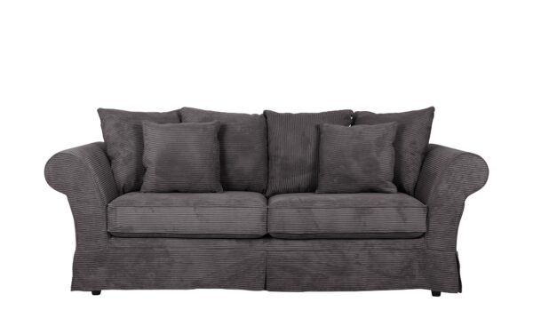 Einzelsofa  Olivia ¦ grau ¦ Maße (cm): B: 240 H: 100 T: 98 Polstermöbel > Sofas > 3-Sitzer - Höffner