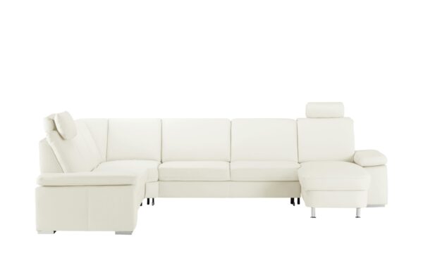 meinSofa Wohnlandschaft  Elsa ¦ weiß ¦ Maße (cm): H: 91 Polstermöbel > Sofas > Schlafsofas - Höffner