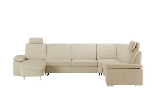 meinSofa Wohnlandschaft  Elsa ¦ creme ¦ Maße (cm): H: 91 Polstermöbel > Sofas > Schlafsofas - Höffner