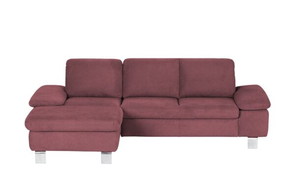 smart Ecksofa  Finola ¦ rot ¦ Maße (cm): B: 240 H: 80 T: 152 Polstermöbel > Sofas > Ecksofas - Höffner