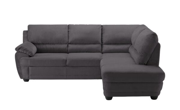 uno Ecksofa   Nebolo ¦ grau ¦ Maße (cm): B: 245 H: 97 T: 222 Polstermöbel > Sofas > Ecksofas - Höffner