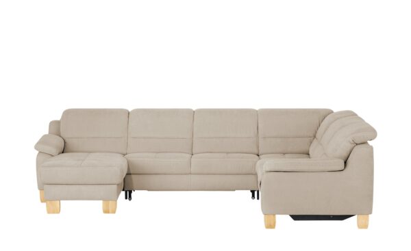 meinSofa Wohnlandschaft  Hanna ¦ braun ¦ Maße (cm): B: 322 H: 84 T: 264 Polstermöbel > Sofas > Schlafsofas - Höffner