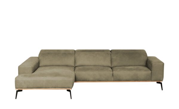 Ravensberger Werkstätten Ecksofa   Oakland ¦ grün ¦ Maße (cm): B: 295 H: 98 T: 187 Polstermöbel > Sofas > Ecksofas - Höffner