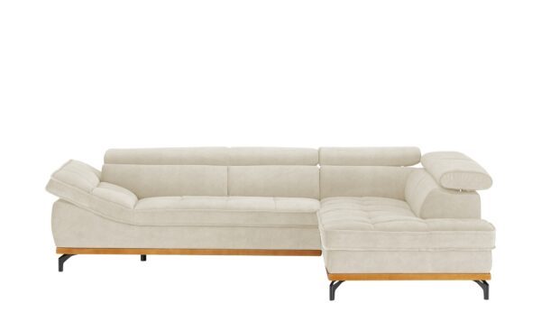 uno Ecksofa  Virgo ¦ beige ¦ Maße (cm): B: 284 H: 76 T: 210 Polstermöbel > Sofas > Ecksofas - Höffner