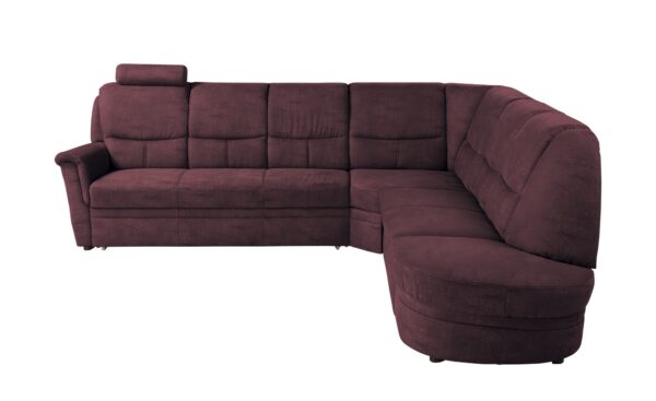 meinSofa Ecksofa  Chris ¦ rot ¦ Maße (cm): B: 290 H: 96 T: 277 Polstermöbel > Sofas > Ecksofas - Höffner