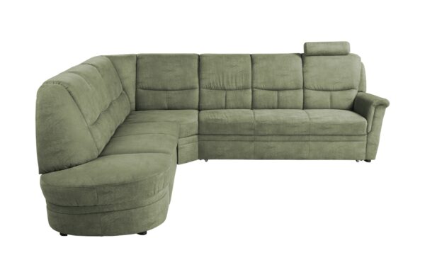 meinSofa Ecksofa  Chris ¦ grün ¦ Maße (cm): B: 290 H: 96 T: 277 Polstermöbel > Sofas > Ecksofas - Höffner