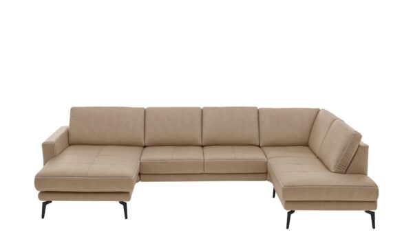 meinSofa Wohnlandschaft  Mike ¦ braun ¦ Maße (cm): B: 327 H: 86 T: 180 Polstermöbel > Sofas > Wohnlandschaften - Höffner