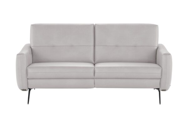 himolla Ledersofa  6271 ¦ grau ¦ Maße (cm): B: 181 H: 85 T: 95 Polstermöbel > Sofas > 2-Sitzer - Höffner