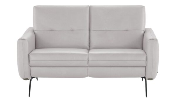 himolla Ledersofa  6271 ¦ grau ¦ Maße (cm): B: 148 H: 85 T: 95 Polstermöbel > Sofas > 2-Sitzer - Höffner