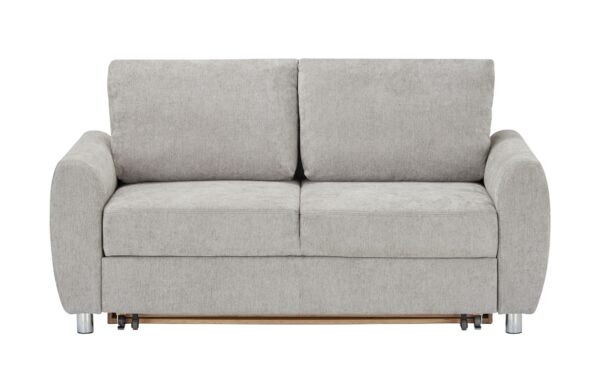 smart Schlafsofa  Valencia ¦ silber ¦ Maße (cm): B: 178 H: 95 T: 97 Polstermöbel > Sofas > 2-Sitzer - Höffner