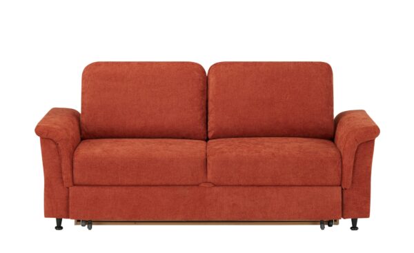 smart Schlafsofa  Valencia ¦ kupfer ¦ Maße (cm): B: 206 H: 95 T: 97 Polstermöbel > Sofas > 2-Sitzer - Höffner