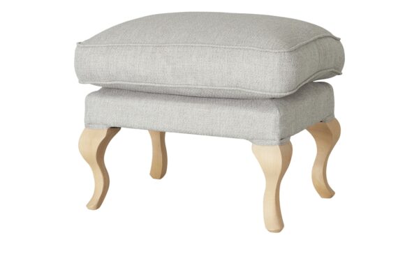 smart Hocker  Charmaine ¦ grau ¦ Maße (cm): B: 62 H: 46 T: 44 Polstermöbel > Hocker - Höffner