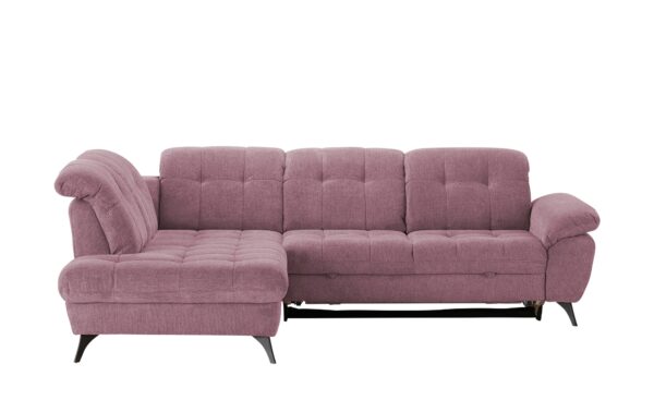 Ecksofa  Melly ¦ rot ¦ Maße (cm): B: 289 H: 90 T: 237 Polstermöbel > Sofas > Ecksofas - Höffner