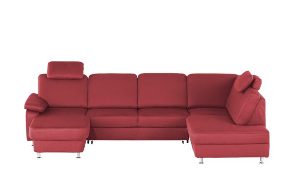 meinSofa Wohnlandschaft   Oliver ¦ rot ¦ Maße (cm): B: 300 H: 85 T: 163 Polstermöbel > Sofas > Schlafsofas - Höffner