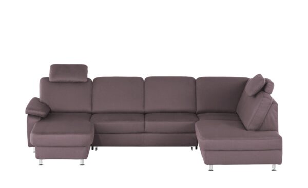 meinSofa Wohnlandschaft   Oliver ¦ lila/violett ¦ Maße (cm): B: 300 H: 85 T: 163 Polstermöbel > Sofas > Schlafsofas - Höffner