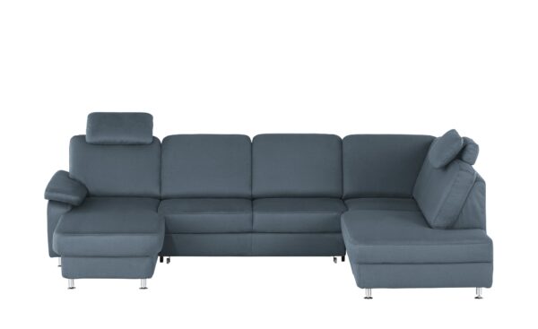 meinSofa Wohnlandschaft   Oliver ¦ blau ¦ Maße (cm): B: 300 H: 85 T: 163 Polstermöbel > Sofas > Schlafsofas - Höffner