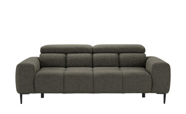 switch Sofa 3-sitzig  Plaza ¦ grün ¦ Maße (cm): B: 212 H: 99 T: 105 Polstermöbel > Sofas > 3-Sitzer - Höffner