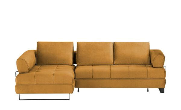 switch Ecksofa   Havana ¦ gelb ¦ Maße (cm): B: 272 H: 89 T: 173 Polstermöbel > Sofas > Ecksofas - Höffner