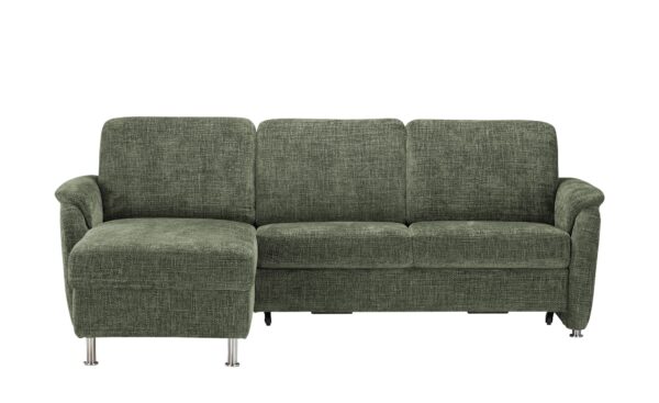 Polstermöbel Oelsa Ecksofa  Selecta-Home ¦ grün ¦ Maße (cm): B: 255 H: 92 T: 164 Polstermöbel > Sofas > Ecksofas - Höffner