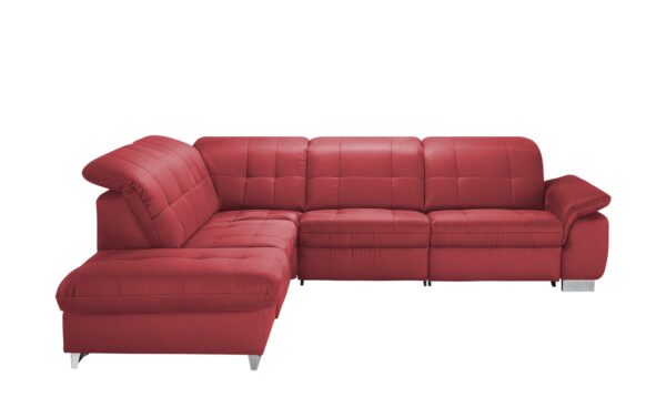 Lounge Collection Ecksofa  Inka ¦ rot ¦ Maße (cm): B: 295 H: 85 T: 247 Polstermöbel > Sofas > Ecksofas - Höffner