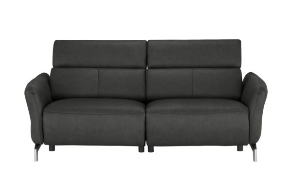 uno Sofa 3-sitzig  Messina ¦ schwarz ¦ Maße (cm): B: 198 H: 98 T: 101 Polstermöbel > Sofas > 3-Sitzer - Höffner