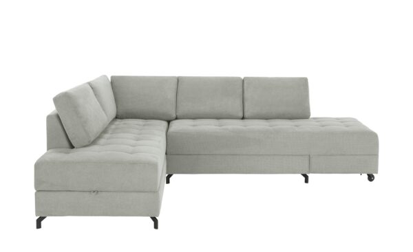 smart Ecksofa  Carla ¦ grau ¦ Maße (cm): B: 291 H: 88 T: 222 Polstermöbel > Sofas > Ecksofas - Höffner