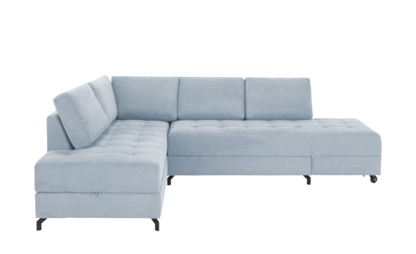 smart Ecksofa  Carla ¦ blau ¦ Maße (cm): B: 291 H: 88 T: 222 Polstermöbel > Sofas > Ecksofas - Höffner