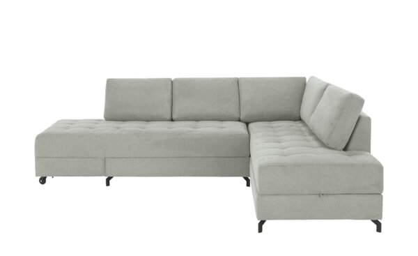 smart Ecksofa  Carla ¦ grau ¦ Maße (cm): B: 291 H: 88 T: 222 Polstermöbel > Sofas > Ecksofas - Höffner