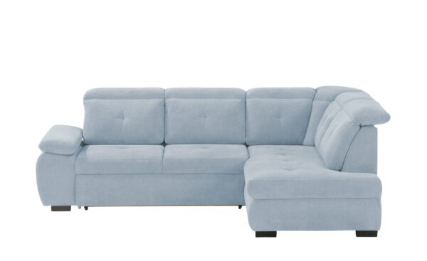 smart Ecksofa  Tamara ¦ blau ¦ Maße (cm): B: 252 H: 90 T: 192 Polstermöbel > Sofas > Ecksofas - Höffner