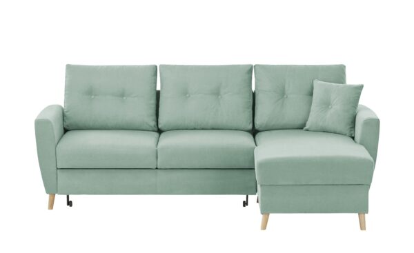 Ecksofa  Carla ¦ grün ¦ Maße (cm): B: 230 H: 93 T: 159 Polstermöbel > Sofas > Ecksofas - Höffner