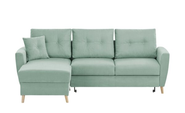 Ecksofa  Carla ¦ grün ¦ Maße (cm): B: 230 H: 93 T: 159 Polstermöbel > Sofas > Ecksofas - Höffner