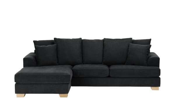 SOHO Ecksofa  Franka ¦ schwarz ¦ Maße (cm): B: 268 H: 87 T: 161 Polstermöbel > Sofas > Ecksofas - Höffner