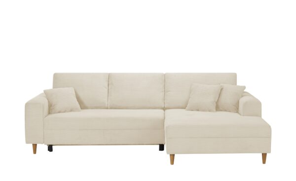 Ecksofa  Bern ¦ beige ¦ Maße (cm): B: 275 H: 91 T: 173 Polstermöbel > Sofas > Ecksofas - Höffner