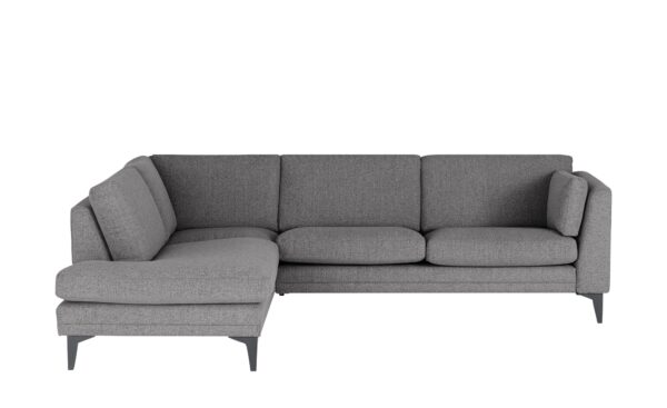 SOHO Ecksofa  Avignon ¦ grau ¦ Maße (cm): B: 258 H: 78 T: 203 Polstermöbel > Sofas > Ecksofas - Höffner