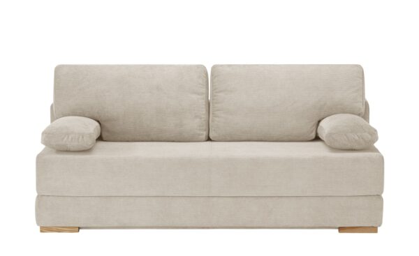 smart Schlafsofa  Toni ¦ beige ¦ Maße (cm): B: 202 H: 95 T: 98 Polstermöbel > Sofas > 2-Sitzer - Höffner