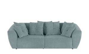 smart Big Sofa  Krista ¦ grün ¦ Maße (cm): B: 250 H: 81 T: 106 Polstermöbel > Sofas > 2-Sitzer - Höffner