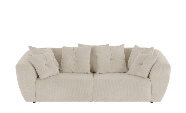 smart Big Sofa  Krista ¦ beige ¦ Maße (cm): B: 250 H: 81 T: 106 Polstermöbel > Sofas > 2-Sitzer - Höffner