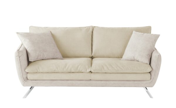 bobb Sofa  Stellina ¦ creme ¦ Maße (cm): B: 185 H: 95 T: 98 Polstermöbel > Sofas > 2-Sitzer - Höffner