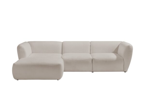 switch Ecksofa Bouclé Candelo ¦ weiß ¦ Maße (cm): B: 306 H: 75 T: 172 Polstermöbel > Sofas > Ecksofas - Höffner