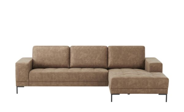 smart Ecksofa  Garda ¦ braun ¦ Maße (cm): B: 280 H: 81 T: 166 Polstermöbel > Sofas > Ecksofas - Höffner