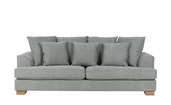 SOHO Sofa  Franka ¦ grau ¦ Maße (cm): B: 231 H: 87 T: 103 Polstermöbel > Sofas > 3-Sitzer - Höffner