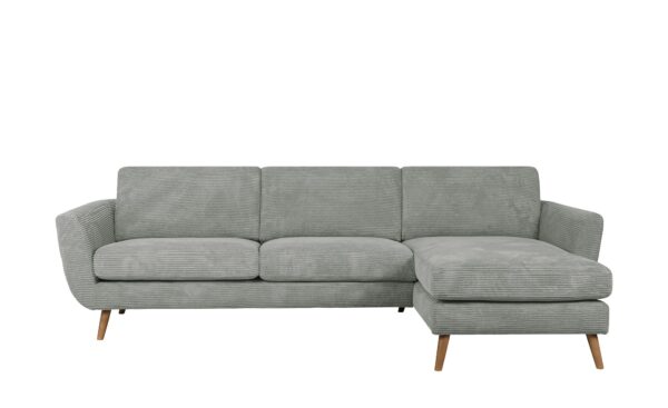 SOHO Ecksofa  Smilla ¦ grau ¦ Maße (cm): B: 274 H: 85 T: 156 Polstermöbel > Sofas > Ecksofas - Höffner