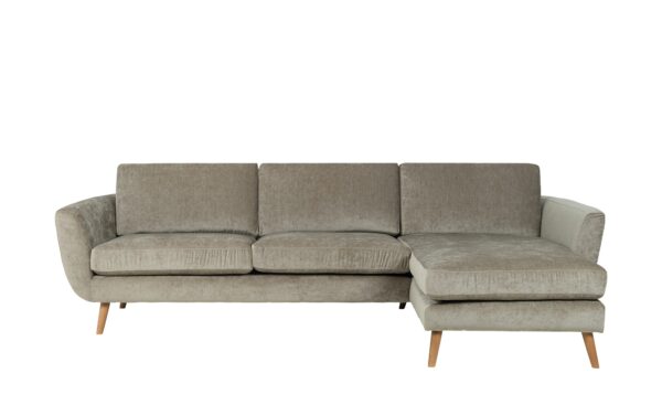 SOHO Ecksofa  Smilla ¦ grau ¦ Maße (cm): B: 274 H: 85 T: 156 Polstermöbel > Sofas > Ecksofas - Höffner