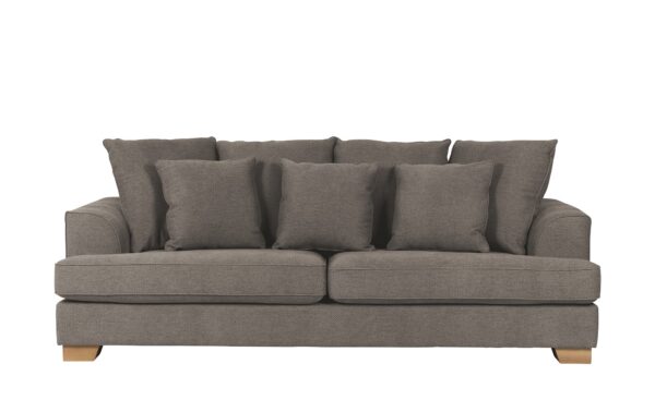 SOHO Sofa  Franka ¦ braun ¦ Maße (cm): B: 231 H: 87 T: 103 Polstermöbel > Sofas > 3-Sitzer - Höffner