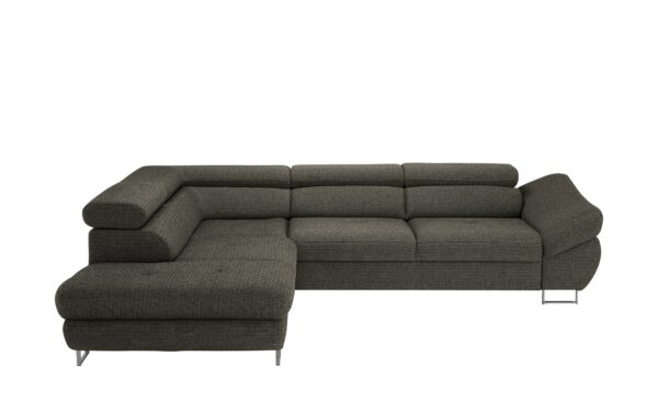 switch Ecksofa  Fabio ¦ grau ¦ Maße (cm): B: 280 H: 69 T: 235 Polstermöbel > Sofas > Ecksofas - Höffner