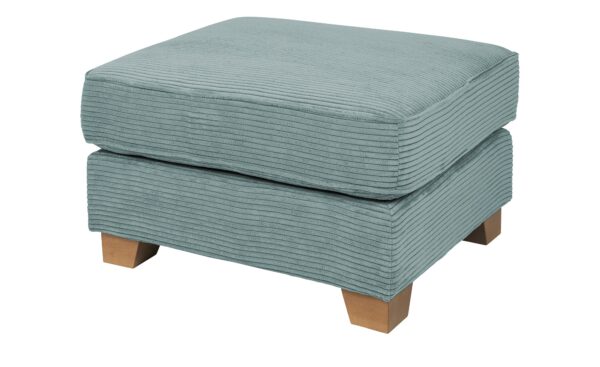 SOHO Hocker  Franka ¦ grün ¦ Maße (cm): B: 75 H: 42 T: 62 Polstermöbel > Hocker - Höffner