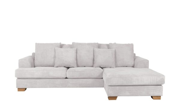 SOHO Ecksofa  Franka ¦ weiß ¦ Maße (cm): B: 268 H: 87 T: 161 Polstermöbel > Sofas > Ecksofas - Höffner